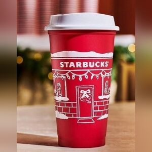 NEW Starbucks Christmas 2025 Red Cup Day 16oz Xmas Holiday Reusable Coffee Cup